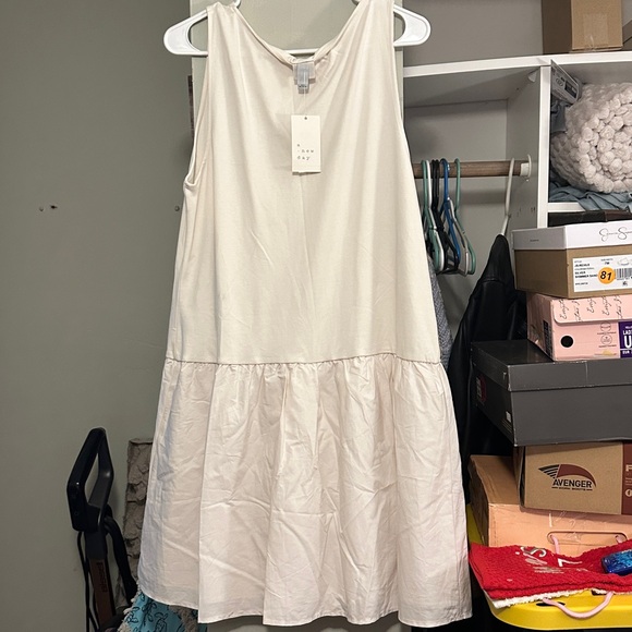 A New Day Cream Midi Dress - Picture 2 of 3